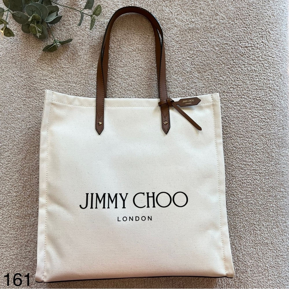 Jimmy Choo canvas tote bag - Picture 4 of 16